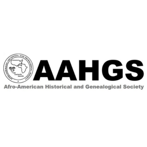 Afro-American Historical and Genealogical Society logo - one of our collaborative research partners