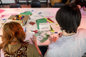 Zine Workshop. Re:Pig was looking at industrial pig farming in the UK. Part of Vital Signs Friday Late at Science Gallery London, George Torode