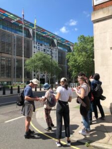 SOW Walking Workshop as part of London Festival of Architecture, credit Ekaterina Gladkova