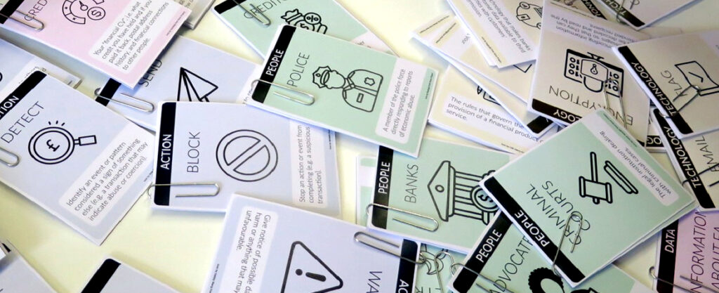 Surviving- Economic Abuse project header. helping to end Economic abuse and stop people misusing financial products