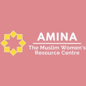 AMINA The Muslim Women's Resource Centre logo